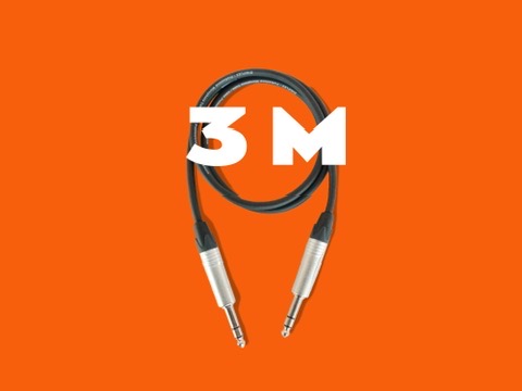 3 Meter TRS Cable